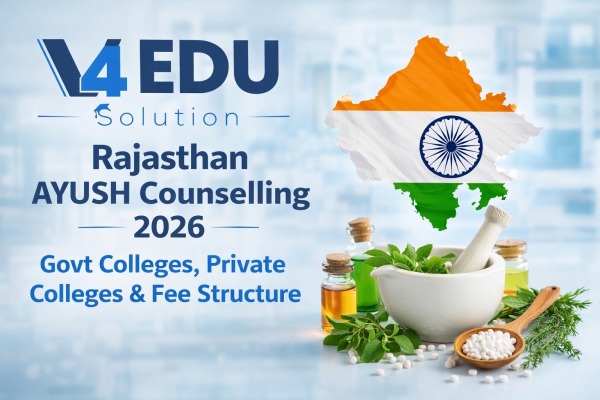 Rajasthan AYUSH Counselling 2026 – Govt Colleges, Private Colleges & Fee Structure
