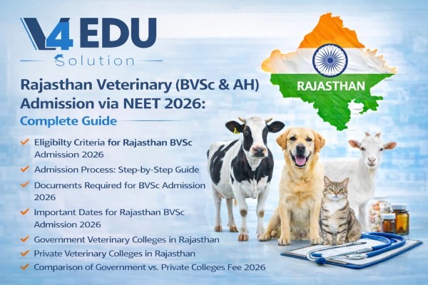 Rajasthan Veterinary (BVSc & AH) Admission 2026