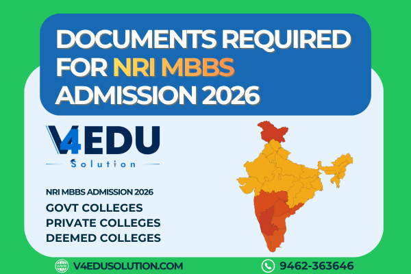 Documents Required for NRI MBBS Admission 2026