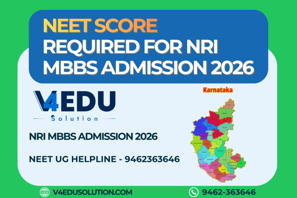 NEET Score Required for NRI MBBS Admission 2026