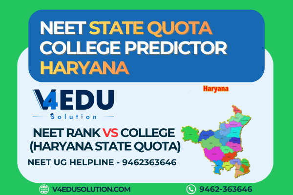 NEET State Quota College Predictor Haryana 2026