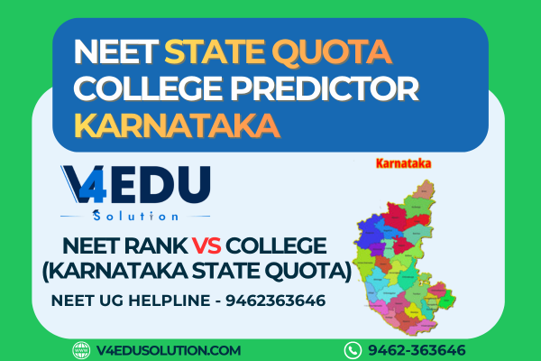 NEET State Quota College Predictor Karnataka 2026