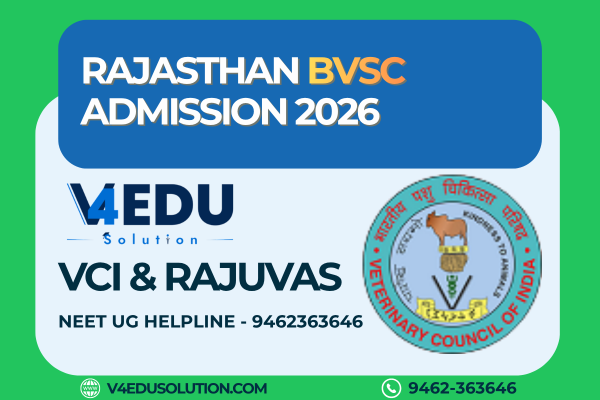 Rajasthan Veterinary (BVSc & AH) Admission NEET 2026: Complete Guide