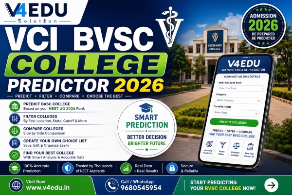BVSC College Predictor: Find Your Best Veterinary College Match