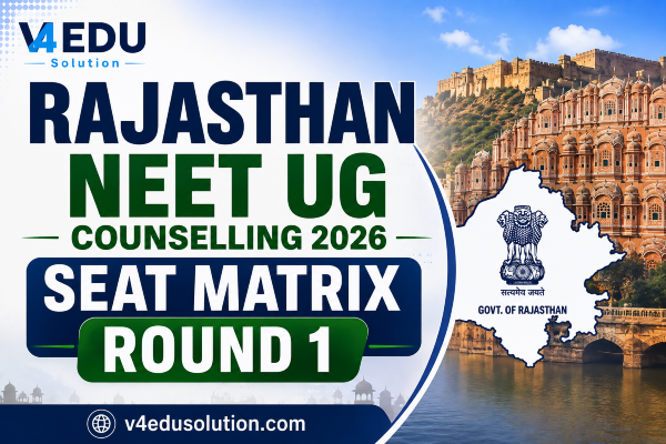 Rajasthan NEET Counselling 2026  MBBS Seat Matrix for Round 1