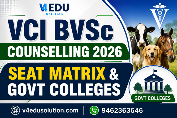 VCI BVSc Counselling 2026 Seat Matrix