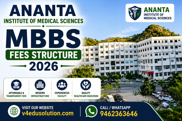 Ananta Institute of Medical Sciences MBBS Fees 2026