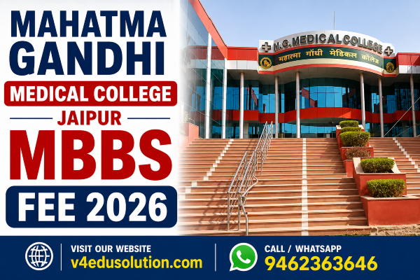 Mahatma Gandhi Medical College Jaipur MBBS Fee Structure 2026