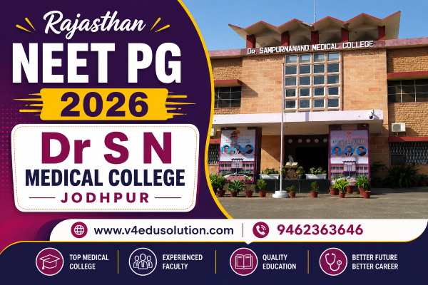 Dr. S.N. Medical College Jodhpur NEET PG Seats 2026 – MD/MS Seat Matrix