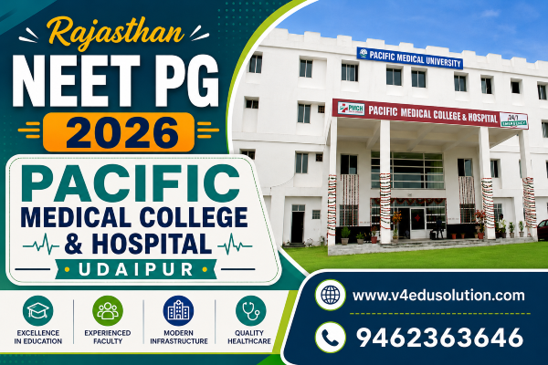Pacific Medical College & Hospital Udaipur NEET PG Seats 2026
